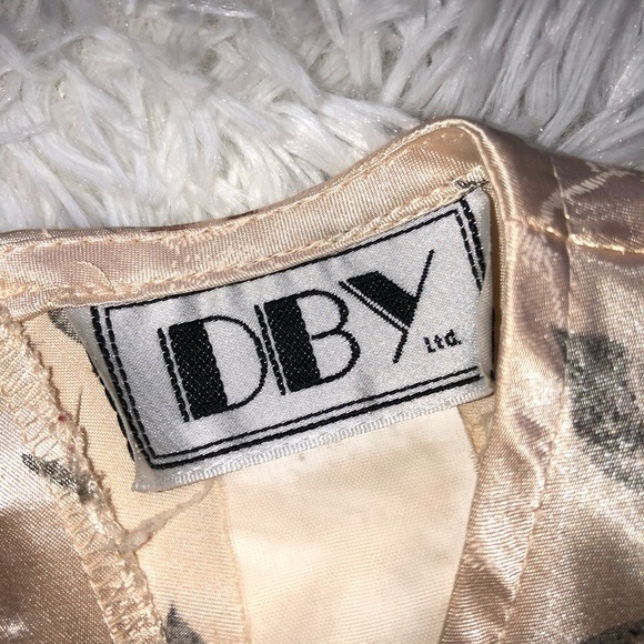 DBY Vintage Floral Mini Summer Dress - Picture 6 of 9